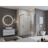 Душевой поддон из литьевого мрамора 120x80 см BELBAGNO TRAY-MR-UNO-AH-120/80-35-NERO-CR