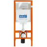 Комплект 3 в 1 унитаз, система инсталляции для унитазов, с сиденьем, клавишей смыва BELBAGNO BB070CHR/SC/BB026/BB042BL